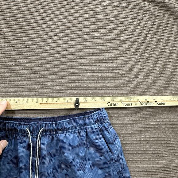 Peter Millar Swim Shorts Mens Medium Blue Camo Stretch Trunks Swimwear Boardwalk - Picture 4 of 7